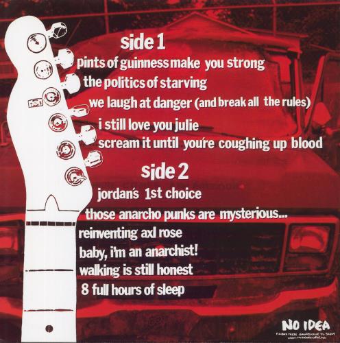 Against Me! Reinventing Axl Rose vinyl LP album (LP record) US AKGLPRE814079