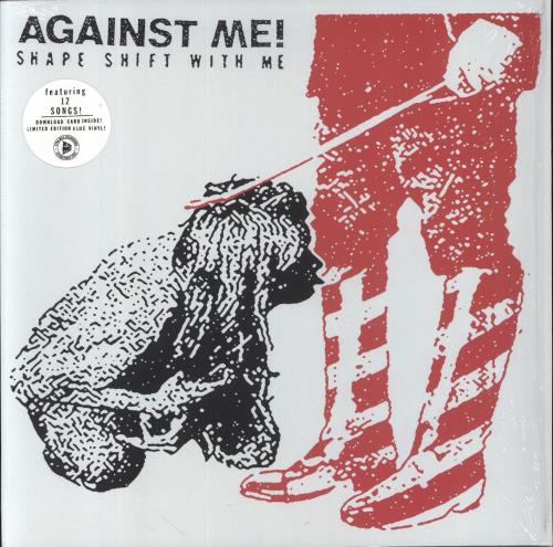 Against Me! Shape Shift With Me - Blue Vinyl 2-LP vinyl record set (Double LP Album) UK AKG2LSH862686