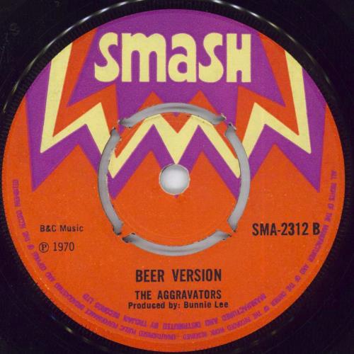 Aggravators One More Bottle Of Beer 7" vinyl single (7 inch record / 45) UK 79M07ON850047