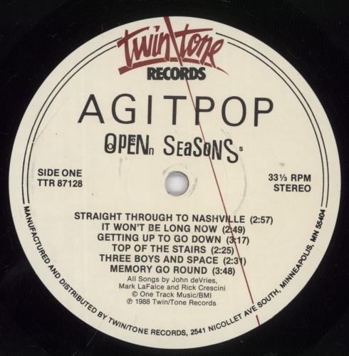 Agitpop Open Seasons vinyl LP album (LP record) US ABZLPOP891708