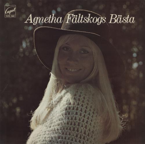 Agnetha F�ltskog Basta vinyl LP album (LP record) Swedish AGNLPBA480227