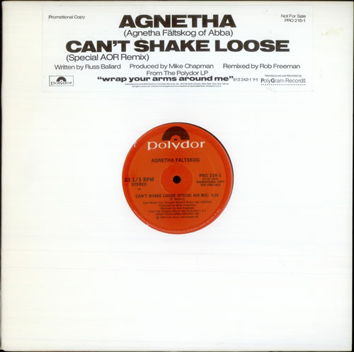 Agnetha F�ltskog Can't Shake Loose 12" vinyl single (12 inch record / Maxi-single) US AGN12CA12390