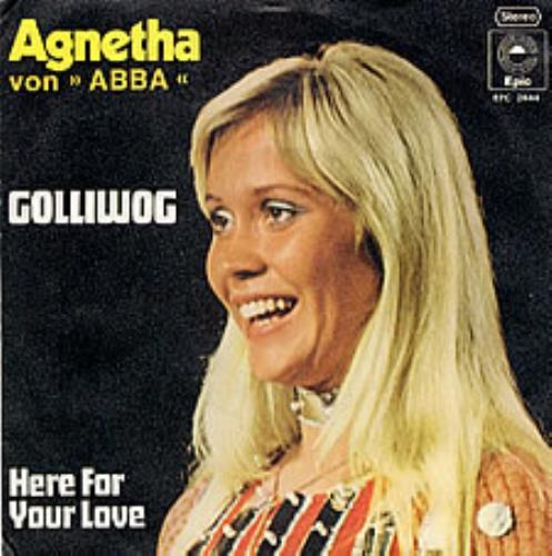 Agnetha F�ltskog Golliwog - Test Pressing 7" vinyl single (7 inch record / 45) German AGN07GO213394