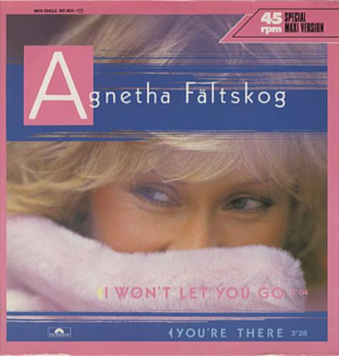 Agnetha F�ltskog I Won't Let You Go 12" vinyl single (12 inch record / Maxi-single) German AGN12IW32503
