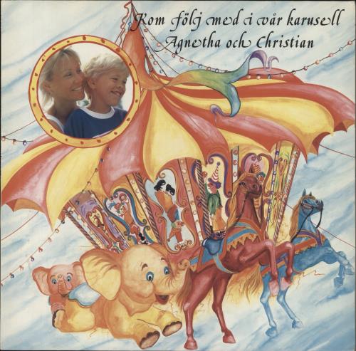 Agnetha F�ltskog Kom Folj Med I Var Karusell - EX vinyl LP album (LP record) Swedish AGNLPKO862621