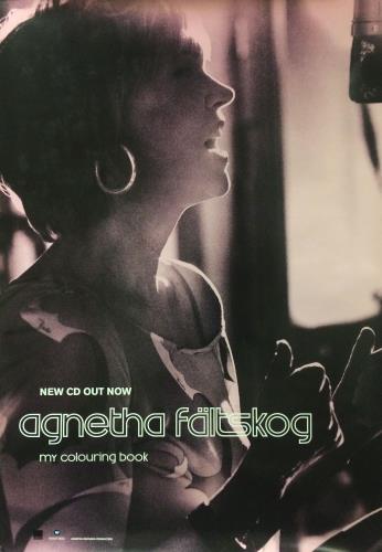 Agnetha F�ltskog My Colouring Book poster Swedish AGNPOMY659013
