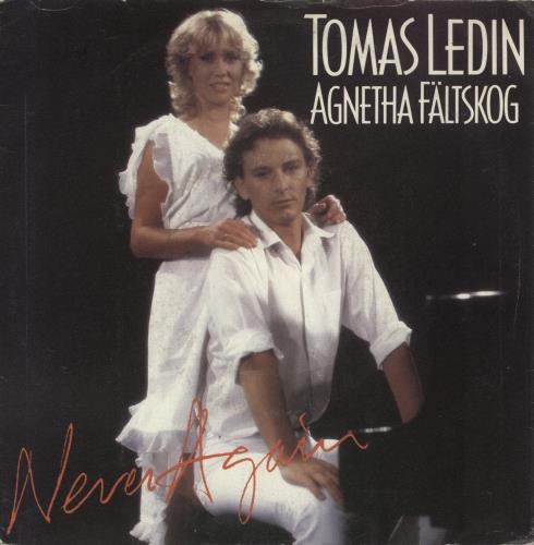 Agnetha F�ltskog Never Again 7" vinyl single (7 inch record / 45) Swedish AGN07NE30340