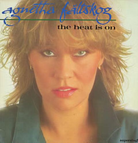 Agnetha F�ltskog The Heat Is On 12" vinyl single (12 inch record / Maxi-single) Spanish AGN12TH256702