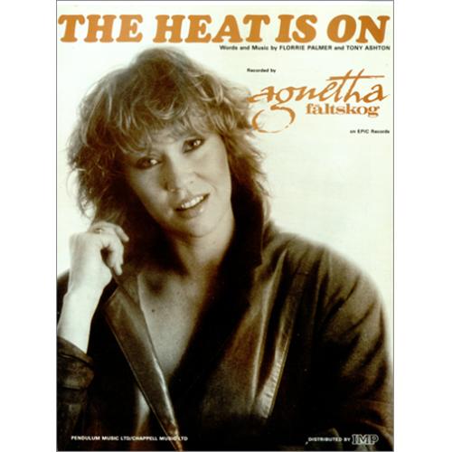 Agnetha F�ltskog The Heat Is On sheet music UK AGNSMTH414478