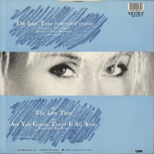 Agnetha F�ltskog The Last Time 12" vinyl single (12 inch record / Maxi-single) UK AGN12TH02198