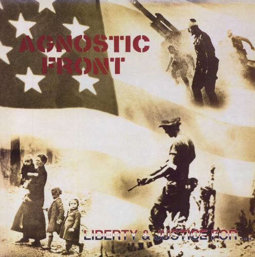 Agnostic Front Liberty & Justice For... vinyl LP album (LP record) UK FR2LPLI810905