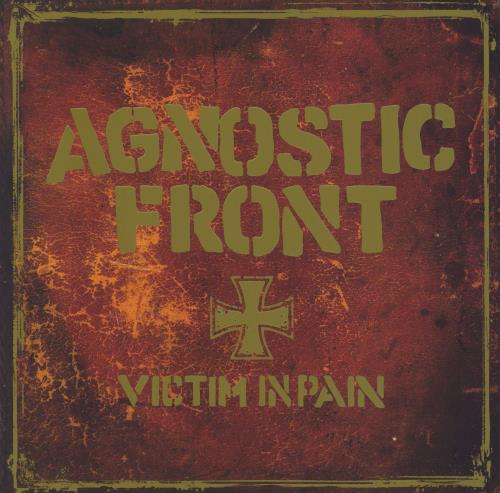 Agnostic Front Victim In Pain vinyl LP album (LP record) US FR2LPVI832017