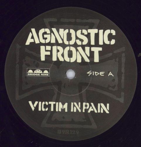 Agnostic Front Victim In Pain vinyl LP album (LP record) US FR2LPVI832017