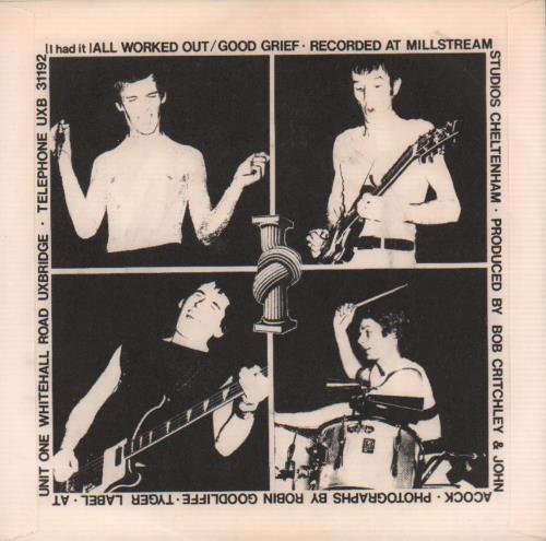 Agony Column (I Had It) All Worked Out 7" vinyl single (7 inch record / 45) UK IJ907IH655218