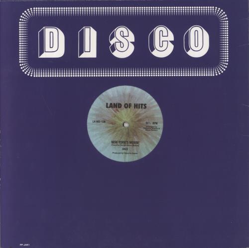 Ahzz New York's Movin' 12" vinyl single (12 inch record / Maxi-single) US 89012NE856842