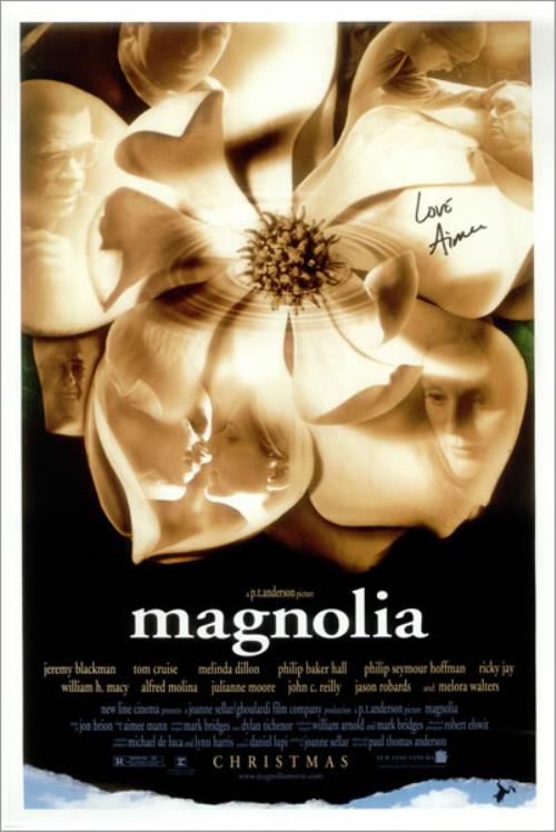 Aimee Mann Magnolia - Autographed poster US AMNPOMA540175
