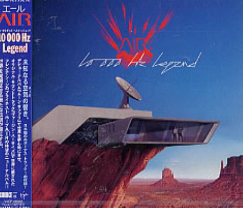 Air (French) 10000 Hz Legend CD album (CDLP) Japanese AIRCDHZ222927