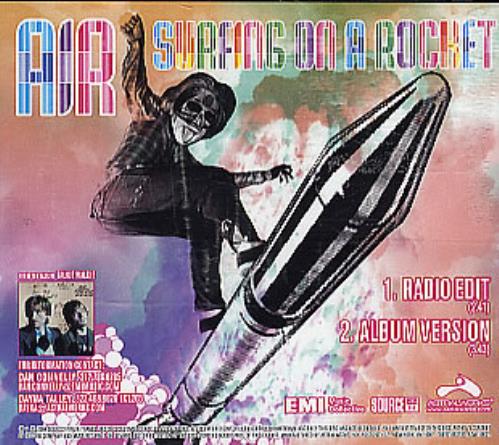 Air (French) Surfing On A Rocket CD single (CD5 / 5") US AIRC5SU295628