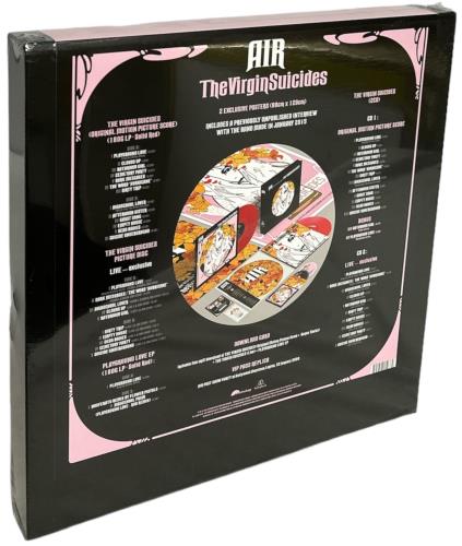 Air (French) The Virgin Suicides - 15th Anniversary - Sealed Vinyl Box Set UK AIRVXTH838523