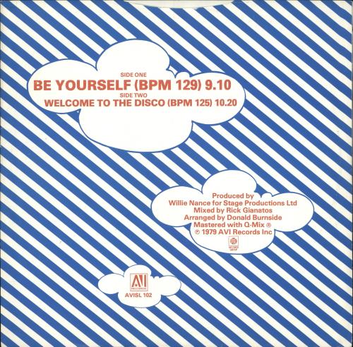 Air Power Be Yourself 12" vinyl single (12 inch record / Maxi-single) UK 1L412BE745488