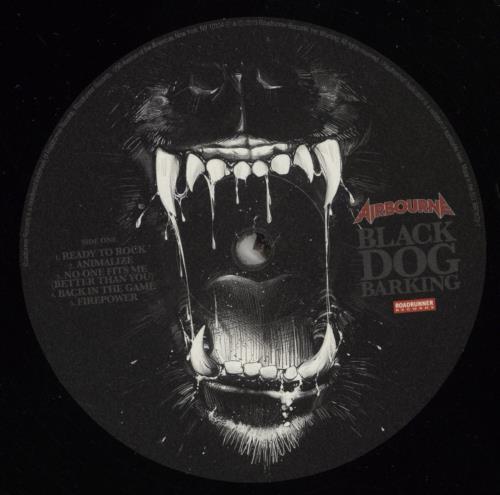 Airbourne Black Dog Barking vinyl LP album (LP record) German AX6LPBL864992