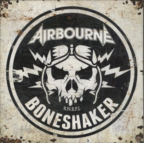 Airbourne Boneshaker - Bone Vinyl vinyl LP album (LP record) UK AX6LPBO858585