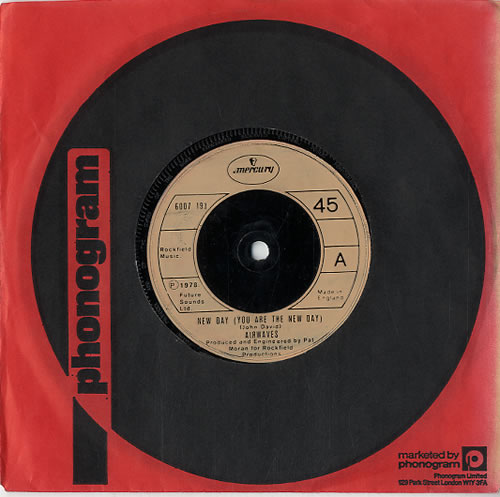 Airwaves New Day (You Are The New Day) 7" vinyl single (7 inch record / 45) UK AWV07NE610792