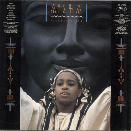 Aisha High Priestess vinyl LP album (LP record) UK Q7SLPHI709598