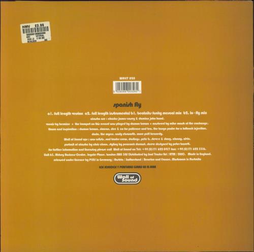 Akasha Spanish Fly 12" vinyl single (12 inch record / Maxi-single) UK AKV12SP798429