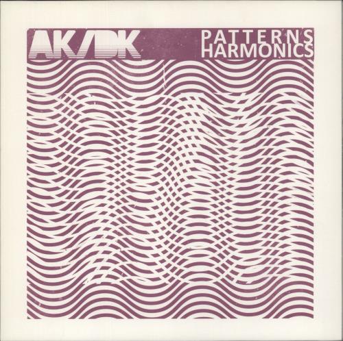 AK/DK Patterns/Harmonics - White Vinyl vinyl LP album (LP record) UK 53FLPPA872036