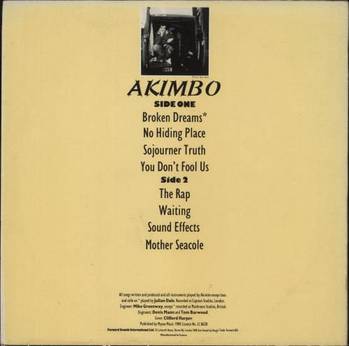 Akimbo Akimbo vinyl LP album (LP record) UK -N-LPAK886193