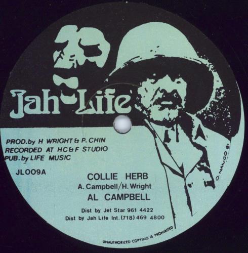 Al Campbell Collie Herb 12" vinyl single (12 inch record / Maxi-single) UK FXW12CO779036