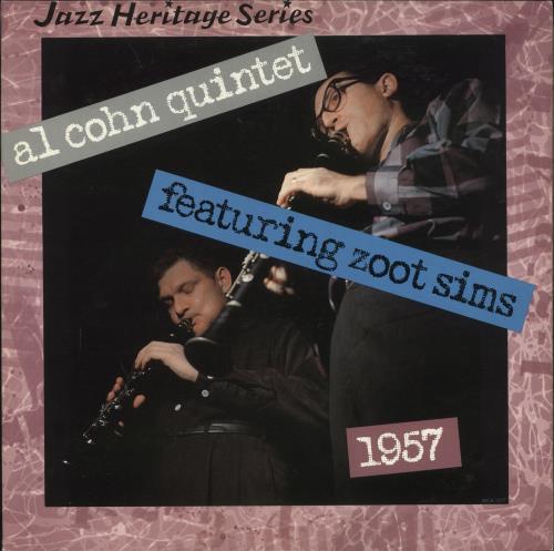 Al Cohn & Zoot Sims 1957 vinyl LP album (LP record) US C=SLP726578