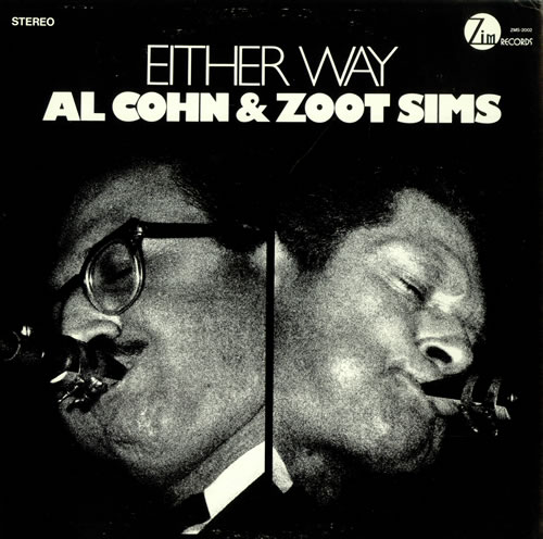 Al Cohn & Zoot Sims Either Way vinyl LP album (LP record) US C=SLPEI493609
