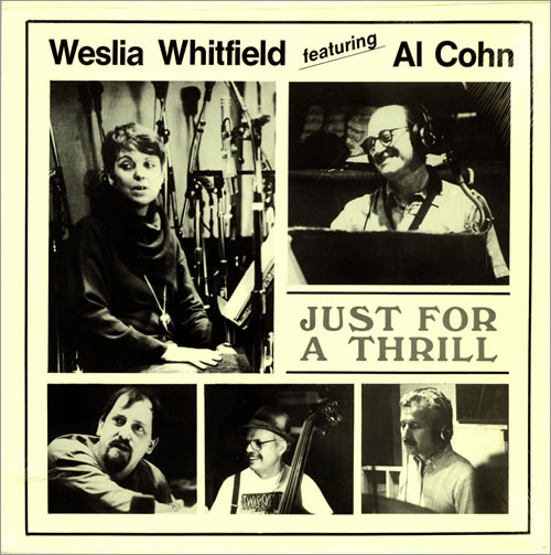 Al Cohn Just For A Thrill + Press Kit vinyl LP album (LP record) US 3ACLPJU486312