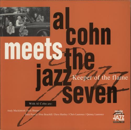 Al Cohn Keeper Of The Flame vinyl LP album (LP record) UK 3ACLPKE771796