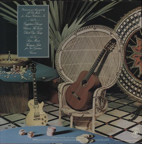 Al Di Meola Casino vinyl LP album (LP record) UK AL5LPCA750295