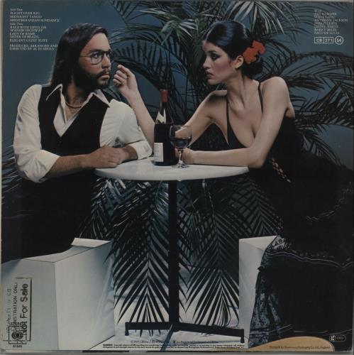 Al Di Meola Elegant Gypsy - Promo Stamped p/s vinyl LP album (LP record) UK AL5LPEL656257