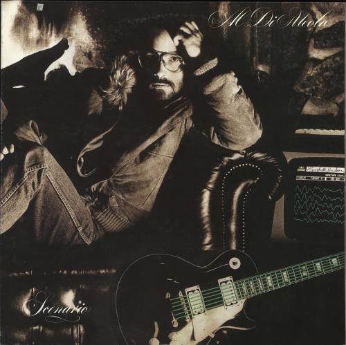Al Di Meola Scenario vinyl LP album (LP record) Japanese AL5LPSC722287