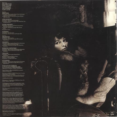 Al Di Meola Scenario vinyl LP album (LP record) Japanese AL5LPSC722287