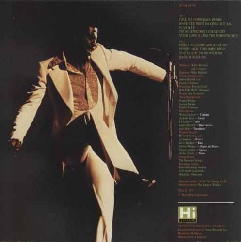 Al Green Call Me vinyl LP album (LP record) UK AEELPCA348113