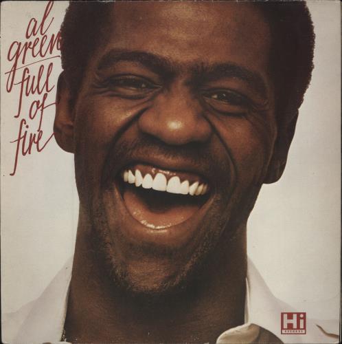 Al Green Full Of Fire vinyl LP album (LP record) UK AEELPFU785852