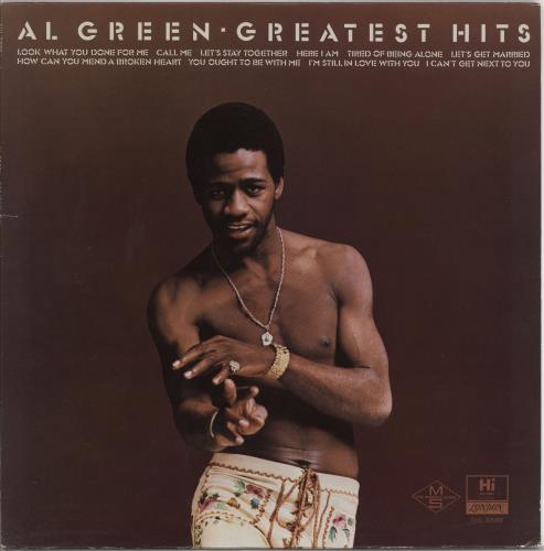 Al Green Greatest Hits vinyl LP album (LP record) US AEELPGR728782