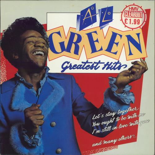 Al Green Greatest Hits vinyl LP album (LP record) Belgian AEELPGR769832