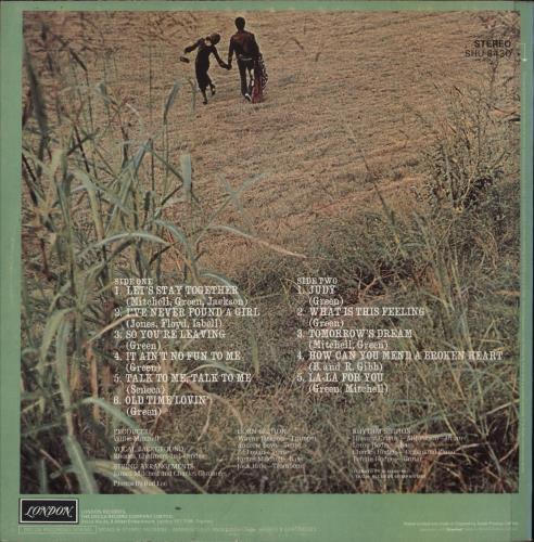 Al Green Let's Stay Together vinyl LP album (LP record) UK AEELPLE392390