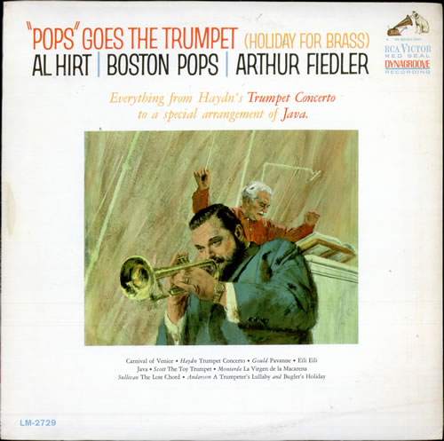 Al Hirt 'Pops' Goes The Trumpet vinyl LP album (LP record) US AHRLPPO513098