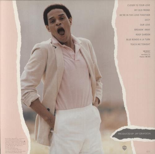 Al Jarreau Breakin' Away vinyl LP album (LP record) German AJRLPBR860586