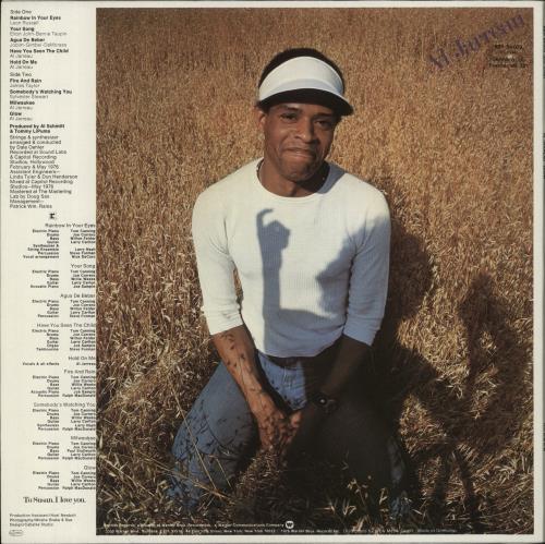 Al Jarreau Glow vinyl LP album (LP record) German AJRLPGL860829