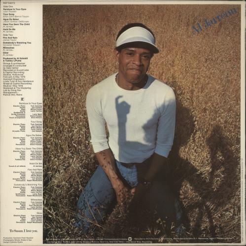Al Jarreau Glow vinyl LP album (LP record) Dutch AJRLPGL860832