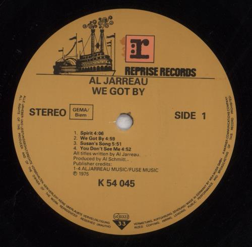 Al Jarreau We Got By vinyl LP album (LP record) German AJRLPWE289601